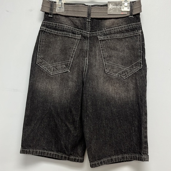 English black denim shorts! NWT! - Picture 2 of 5